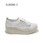 Дамски маратонки Xcess A18096-2 – Бял цвят - Image 3