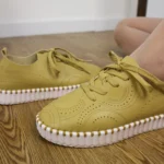 Дамски летни обувки Xcess A5630-7 – жълт цвят - Image 2