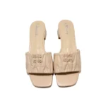 Дамски чехли Xcess C5513-2 – Бежов цвят - Image 3