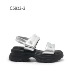Дамски сандали Xcess C5923-3 – Сребро цвят